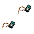 thumbnail image 3 of crativent Digital DC Voltmeter 0 -100V High Accuracy LED Display Voltage Meter Gauge Automotive Accessory red 2Set, 3 of 6