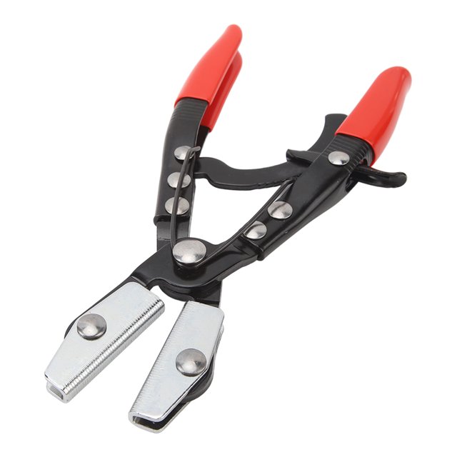 Hose Clamp Line Plier, Professional Hose Clamp Auto Repair Tool, Hose Pinch Off Plier for Automobile Hose Radiator Line Coolant Line, Adjustable Anti Slip Handle