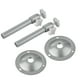 thumbnail image 1 of Ficarrico 2 soportes para cámara de seguridad tipo I con ajuste de 360°, soporte de techo de metal para cámara de 7 x 3,66 pulgadas, 1 of 8