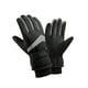 thumbnail image 5 of Guantes de invierno cálidos, mitones térmicos, resistentes, con pantalla táctil, antideslizantes, para nieve Negro, 5 of 9