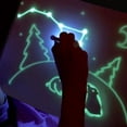 thumbnail image 4 of Fun Drawing Pad Board Glow in Dark with Light Children‘s Fluorescent Drawing Board Educational Toy Developing Drawing Writing Skills, 4 of 10