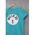 thumbnail image 5 of Halloween Weirdo 1 One Women's Juniors Soft T Shirt, 5 of 5