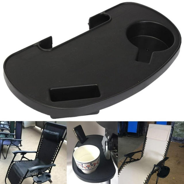 2 Piezas Bandejas para Silla de Acecsorio Reempalzable de Silla Negro shamjiam Bandeja de silla