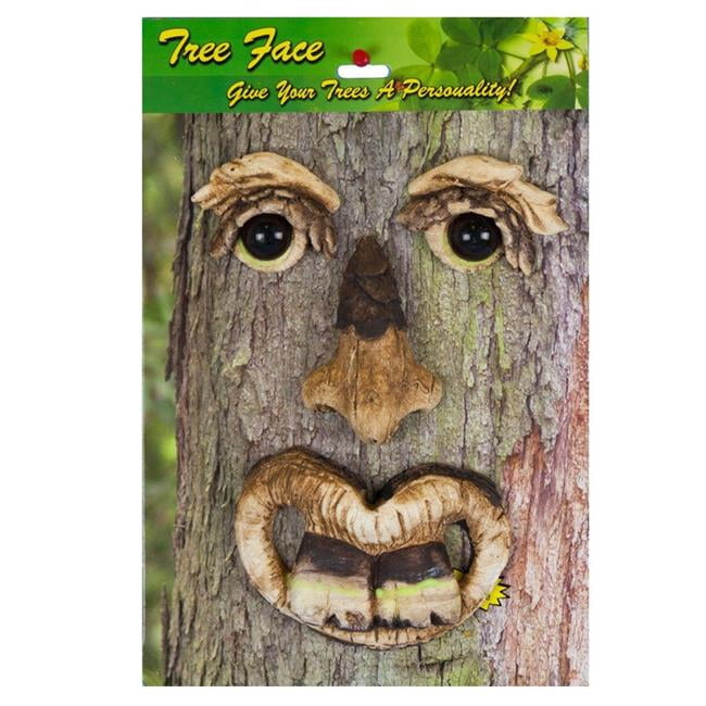 Land & Sea Décoration de Pelouse et Jardin Bucky Tree Face