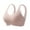Pinks, variant on Bigersell Soft Cup Bras for Women Plus Size Seamless Wireless Push up Bras Breathable Comfort V-Neck Everyday Bra No Underwire Red XXL