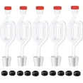 thumbnail image 2 of Zazolyne Ensemble de Sas en Forme de S 5 Pcs Kit de Sas pour Brassage et Fermentation, 2 of 5