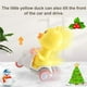 thumbnail image 4 of Juguete de dibujos animados Pequeño juguete de pato amarillo Juguete de motocicleta tipo Juguetes para empujar y llevar para niños y niñas de 1 2 3 años Regalo ideal para bebés y niños Rosa oso de fresa Juguete, 4 of 6