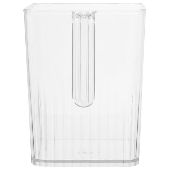 OFFIGAM Clear Refrigerator Storage Box with Deep Design for Organized Fridge and Freezer, and Stackable Kitchen Organizer