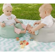 Bumbo Infant Floor Seat Baby Sit Up Chair w/Adjustable Harness, Powder Blue