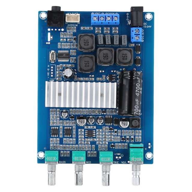 Placa amplificadora de potencia Digital 50Wx2 TPA3116D2 12-24 V 2 canales TPA3116D2 BT 5,0