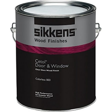 Sikkens SIK48003 1 Gallon Cetol Door & Window - Satin Colorless (Best Paint For Doors And Windows)