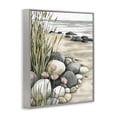 thumbnail image 2 of Stupell Industries Rustic Lodge Coastal Calm Pebbles Gray Framed Giclee Art, 11 x 14, by Riley B, 2 of 8