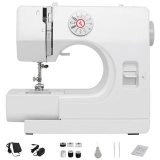 VIFERR Portable Sewing Machine, Mini Household Sewing Machine for Beginners  Multifunctional Electric Crafting Machine 12 Built-in Stitches with 97PCS