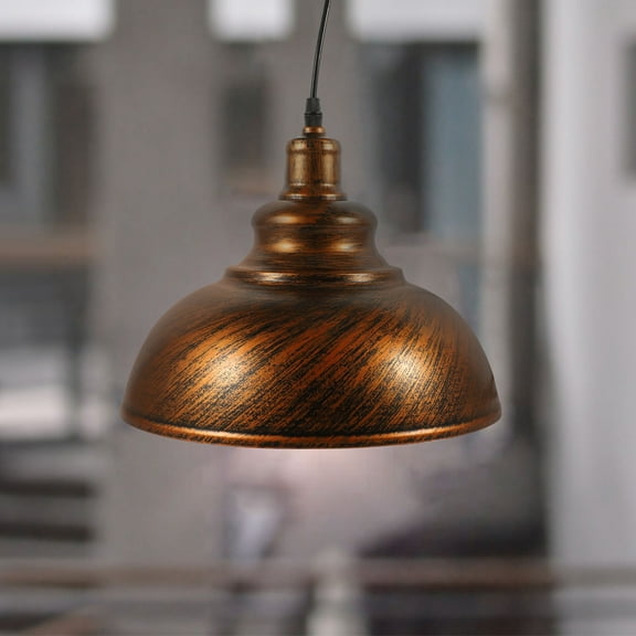 FRCOLOR Hanging Lamp Shade Pendant Light Bulb Cage Retro Ceiling Light Shade Accessory