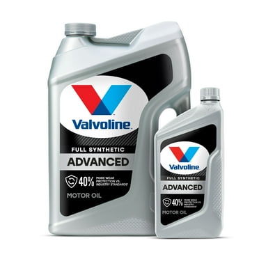 Valvoline Advanced Full Synthetic SAE 5W-20 Motor Oil 5 QT, Case of 3