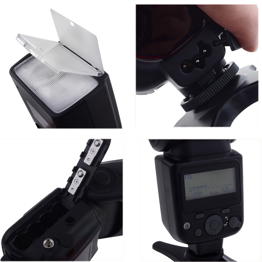 Bounce Swivel Head Compact Flash for Canon EOS Rebel SL2 TTL 