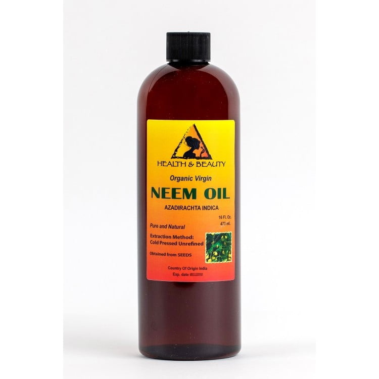 H&B Oil Center Co., Organic Virgin Neem Oil, 16oz - Walmart.com ...