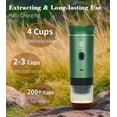 thumbnail image 3 of Portable Electric Espresso Machine, Travel Coffee Maker for Camping, Car Coffee Maker Self-Heating, Compatible with Ground Coffee & NS Capsule for RV, Hiking, Office, 3 of 8