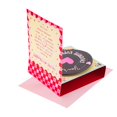 thumbnail image 3 of Tarjeta de felicitación DESIMPLE My Favorite Tocadiscos 3D, 3 of 9