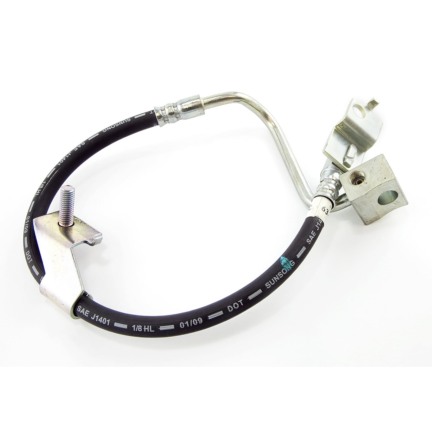 Omix 16733.06 Brake Hydraulic Hose, Rear 22 in. Length