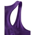 thumbnail image 3 of Ma Croix Women's Cotton Racerback Sleeveless Casual Tank Top 3-Pack, 3 of 7