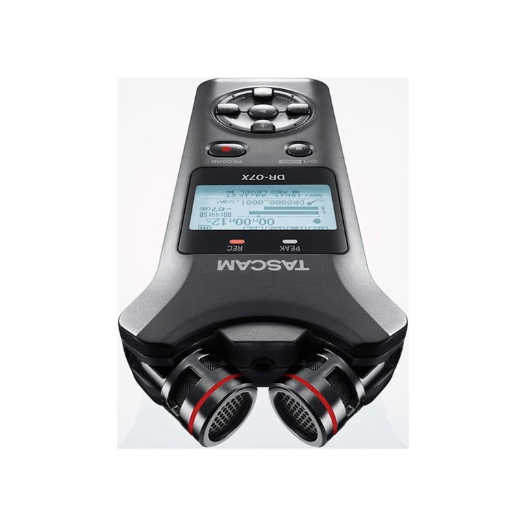 Tascam DR-07X Stereo Handheld Digital Audio Recorder with USB 