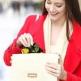 thumbnail image 6 of Pear Stylish Minimalist Coin Purse with 0.7 Microfiber Zinc Alloy Jaws, 4.3x4.7 in/11x12 cm - Chic and Practical Organizer for Your Essentials, 6 of 7