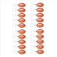 thumbnail image 3 of Paquete de 20 Llaveros de Pelota de Rugby para Regalos de Fiesta, Pelota AntiestréS de Rugby, Premio de Escolar, Decoraciones de Centro de Mesa Deportivo, 3 of 5