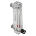 thumbnail image 3 of Medidor de flujo de líquido 10-100lph, Transparente Acrílico de Alta Precisión Panel Ajustable Medidor de Flujo de Líquido Tamamo Pequeño Para El Control, 3 of 7