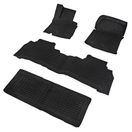 Star Diamond Liners All Weather Rubber Floor Mats Custom Fit For