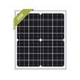 thumbnail image 1 of Newpowa 20W(Watt) Solar Panel Monocrystalline12V High Efficiency PV Module for RV Marine Boat Water Pump Off Grid, 1 of 5