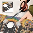 thumbnail image 6 of Yayeee Faucet Mat for Kitchen Sink 14.7" Diatomite Long Splash Guard Pad, Bright Skeleton, 6 of 7