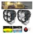 thumbnail image 2 of B Pair Auxiliary LED Fog Light Headlight For Motorcycle Car 60w, 2 of 8