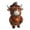 B, variant on 3.94inch(10cm) Thanksgiving Cattle Home Decor For Autumn - Stunning Resin Ornament, Festive Decorative Piece To Enrich Your Holiday Atmosphere