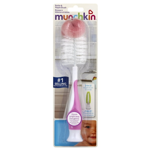munchkin sponge bottle & nipple brush