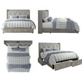 thumbnail image 6 of Einhomn Full Size Bed Frame with Charging Headboard Upholstered, 4 Storage Drawers,No Box Spring Required, 6 of 9