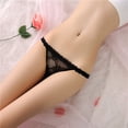 thumbnail image 1 of Tanga sexy de cintura baja para mujer, estilo europeo y americano, ropa interior de amor sexy, bragas hipster, calzoncillos de encaje, calzoncillos de tiro bajo, regalo, 1 of 5