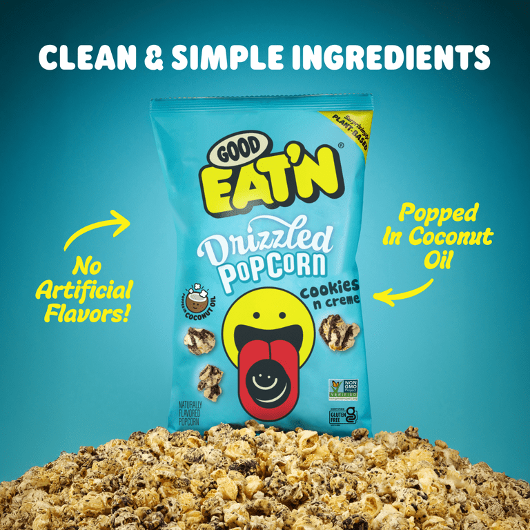 Good Eat'n Cookies N Crème Popcorn 5oz - Walmart.com