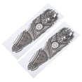 thumbnail image 3 of Pegatinas para motocicletas, 1 par de calcomanías modernas con forma de calavera para motocicletas, calcomanías para modificación de motocicletas, rendimiento confiable, 3 of 9