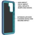thumbnail image 3 of GHSDFBB for Galaxy S21 5G Case Shockproof Dust/Drop Proof 3-Layer Full Body Protection [Without Screen Protector] Rugged Heavy Duty Durable Cover Case for Samsung Galaxy S21 5G 6.2 2021, Blue, 3 of 6