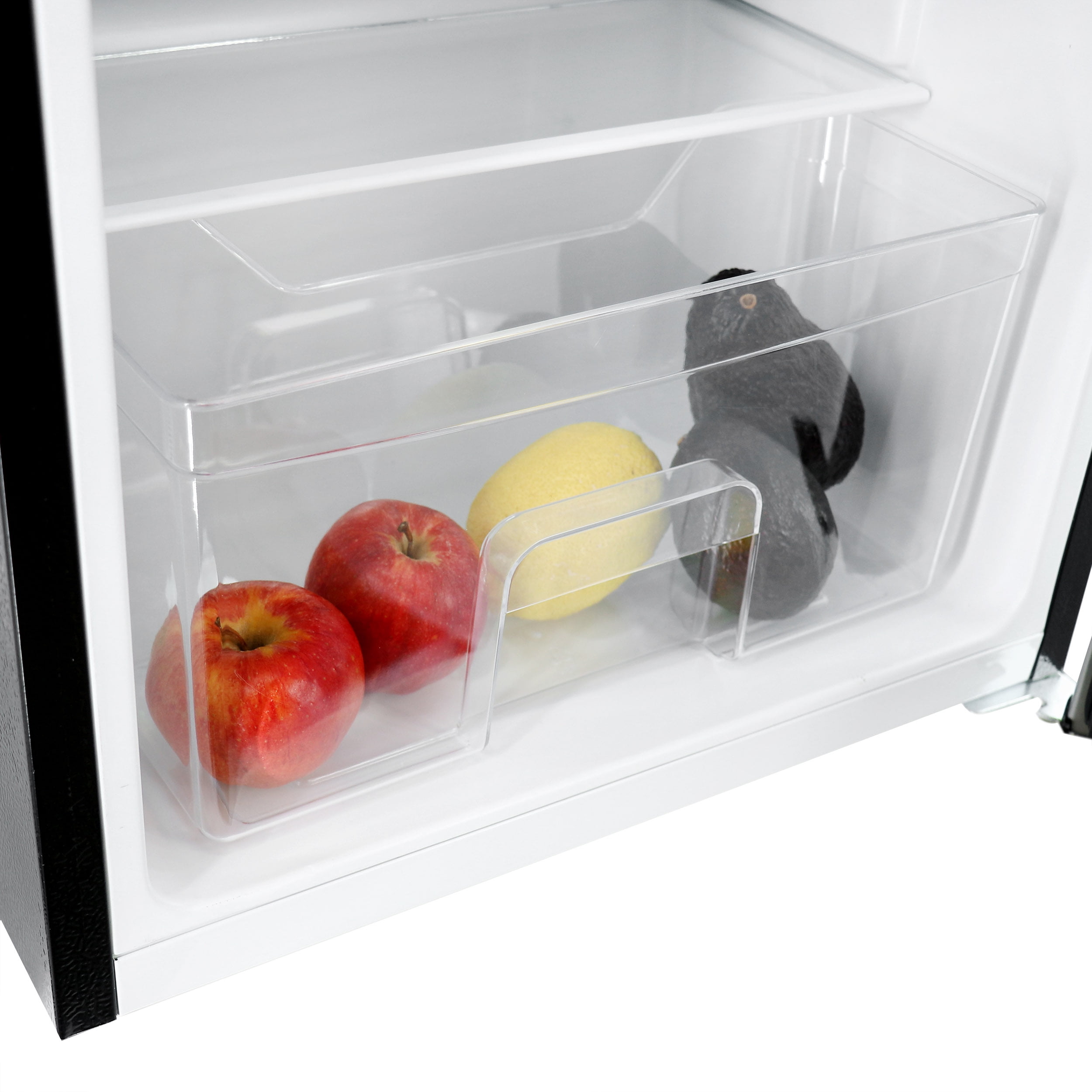MegaChef Reversible Door Swing Refrigerators, Stainless Steel, 3.2 cu ft