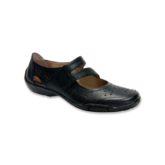 Ros Hommerson Womens Chelsea Leather Round Toe Slide Flats