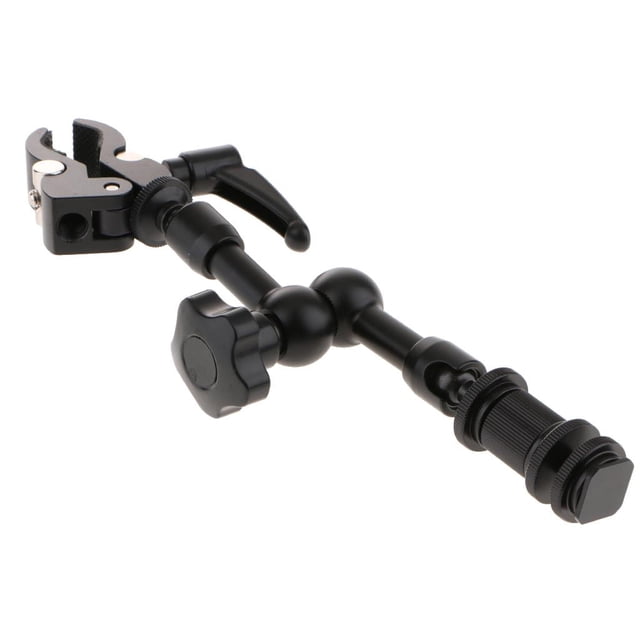7 '' Mágico, Robusto Articulado De Fricción Con Adaptador De Montaje De Zapata Para DSLR Camera Rig, Monitor LCD, Monitor DV, Luces LED, Luces De Flash, Micrófonos, DJI , Soledad Adaptador de brazo mágico