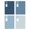 Blue, variant on Kilougeis 4Pcs A5 Lined Notebook,Ruled Page Memo Journal,for Office Note Taking,Casual Recordingand Idea Jotting 2026 New