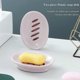 thumbnail image 3 of Soap Dish, Plastic Soap Dishes, Non Slip Draining Soap Box, Soap Bar Holder Shower with Drip Tray, Easy Cleaning Soap Saver, Used In Kitchens, Bathroo, 3 of 5