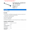 thumbnail image 2 of Front Sway Bar Link - Compatible with 1993 - 1997 Volvo 850 1994 1995 1996, 2 of 2
