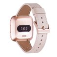 thumbnail image 1 of WFEAGL Leather Versa Band for Smart Watch Pink Sand/Rose Gold, 1 of 4