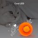 thumbnail image 3 of Gravity Intelligent Rolling Ball YONGSHENG Juguete de Silicona para Gatos Naranja/Púrpura con Luces LED, 3 of 5