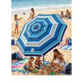 thumbnail image 3 of Rio Parasol de Plage 7,5 Pi – Protection UV, Inclinaison Réglable, Pare-Soleil Portable pour la Plage et l'Extérieur, 3 of 5