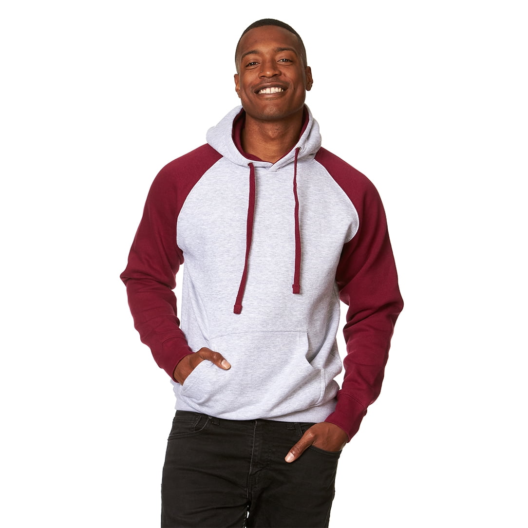 burgundy color hoodie